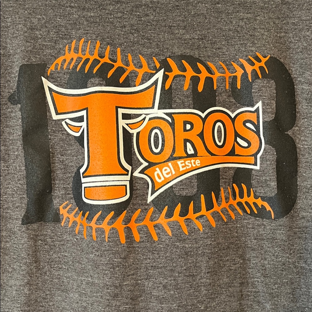 Men's Toros del Este baseball tee shirt (Dominican Republic)